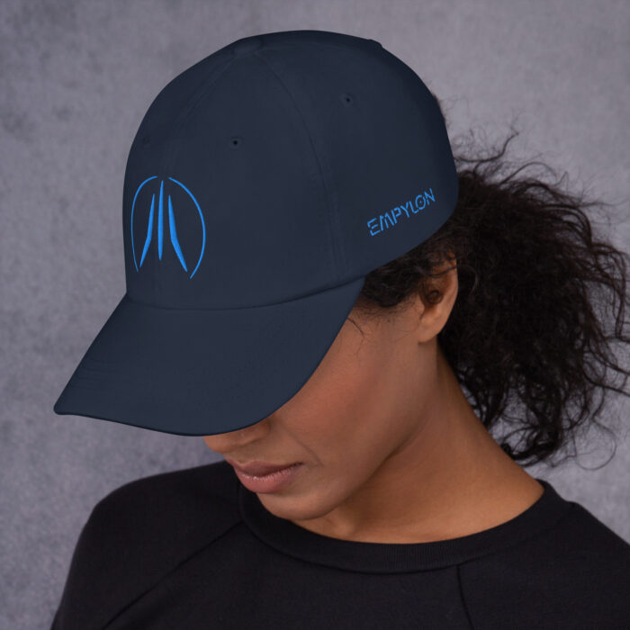 Unisex Cap /// Empylon Rising [BLUE LOGO] - Image 8