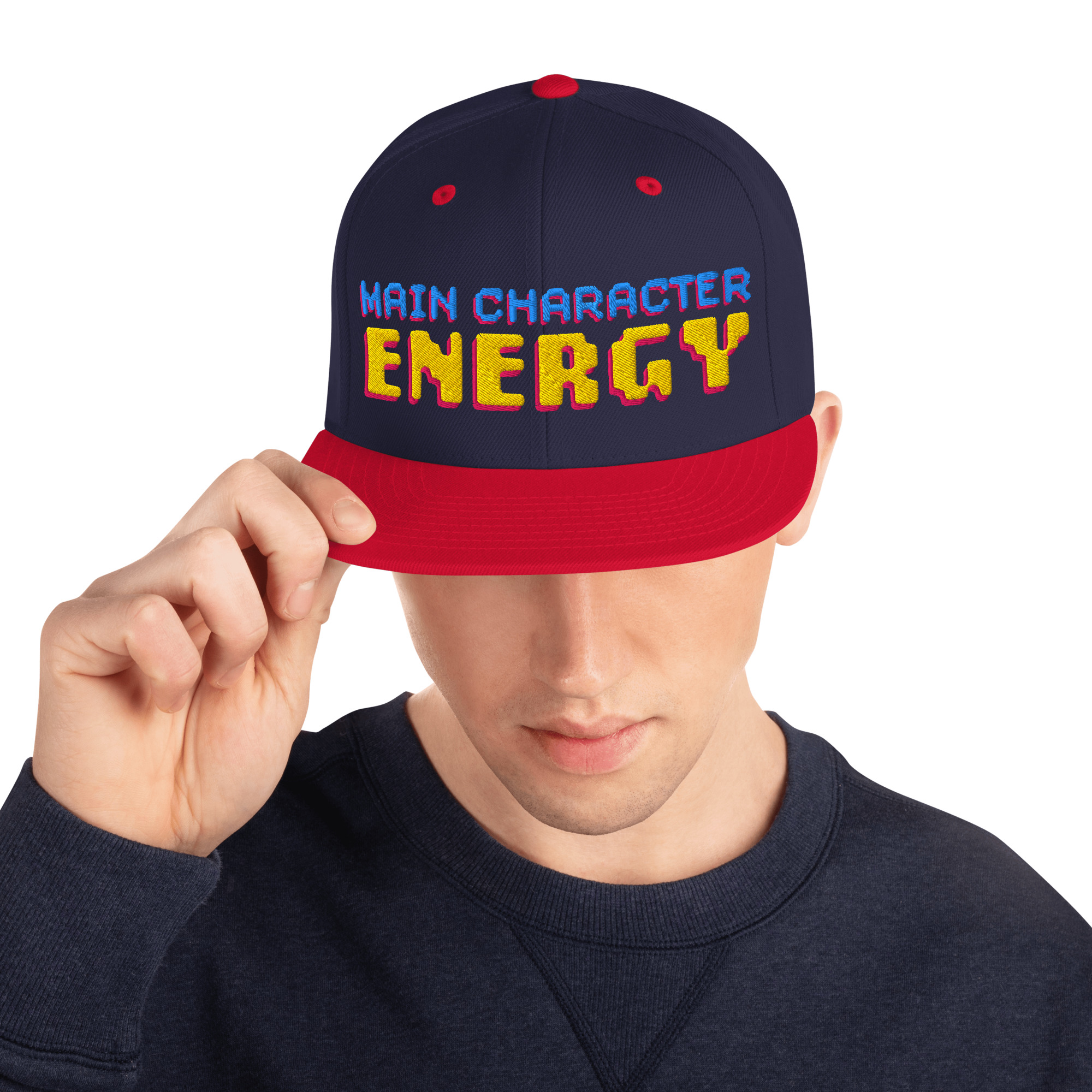 Snapback Hat /// Main Character Energy
