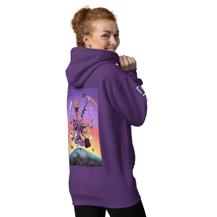 Unisex Hoodie /// The Operating System [NEON LOGO] - Image 11