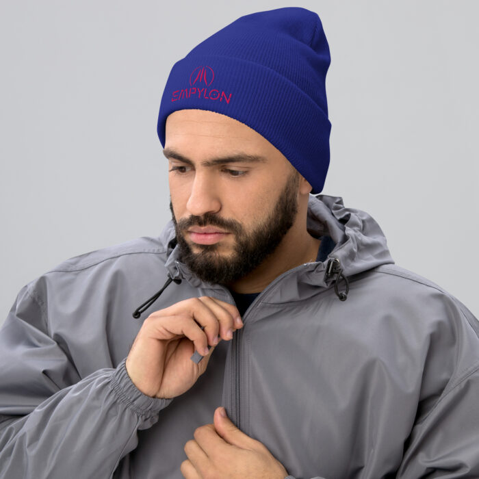 Cuffed Beanie /// Embroidered [PINK LOGO] - Image 8