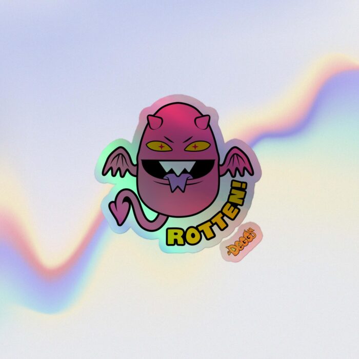 Holographic Sticker /// Rotten Degg - Image 2