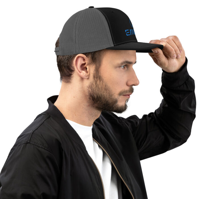 Trucker Cap /// Embroidered [BLUE LOGO] - Image 5