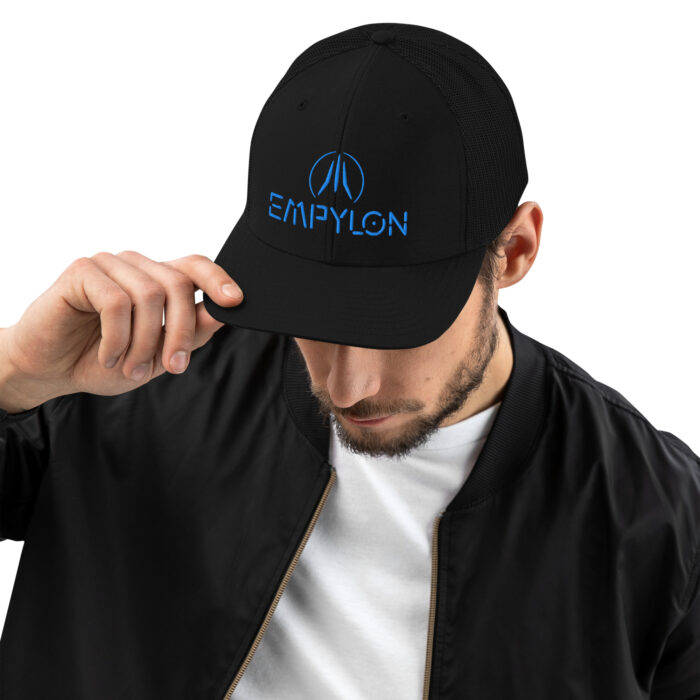 Trucker Cap /// Embroidered [BLUE LOGO] - Image 7