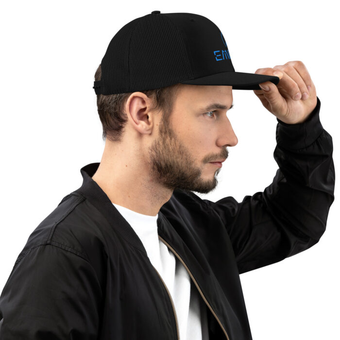 Trucker Cap /// Embroidered [BLUE LOGO] - Image 8