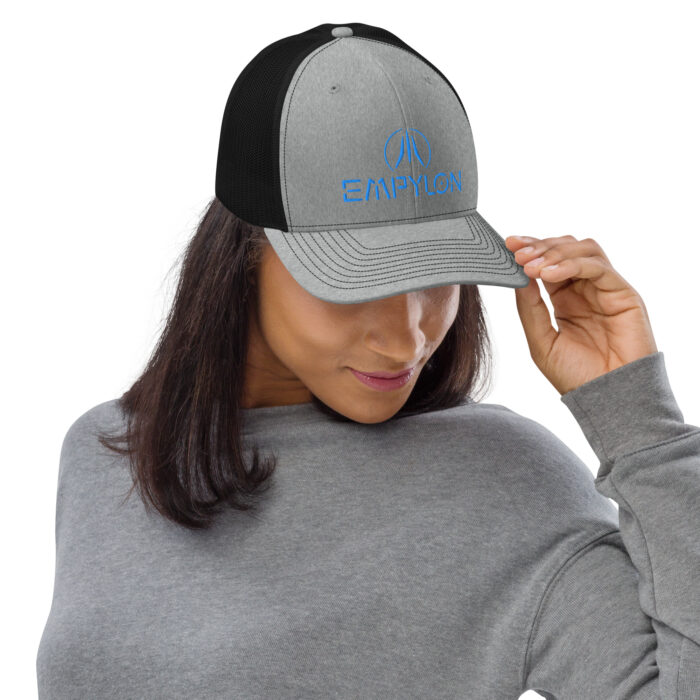 Trucker Cap /// Embroidered [BLUE LOGO] - Image 3
