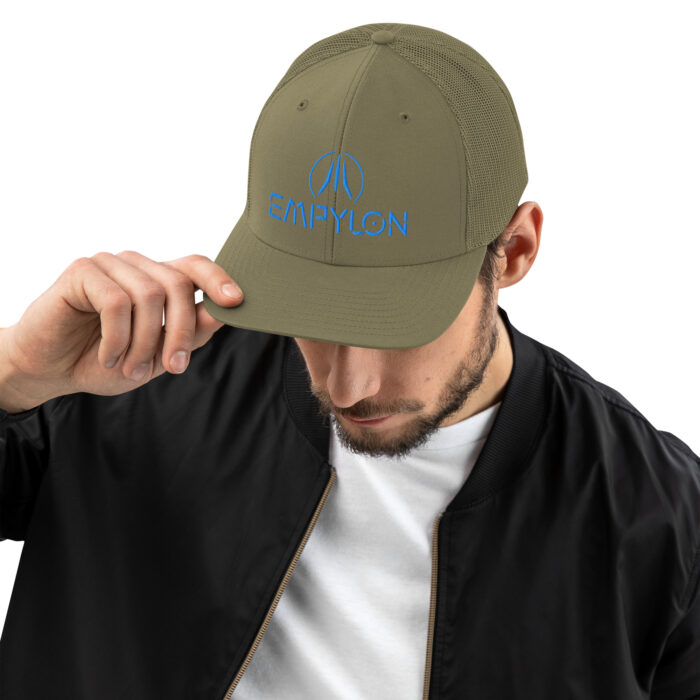Trucker Cap /// Embroidered [BLUE LOGO] - Image 16