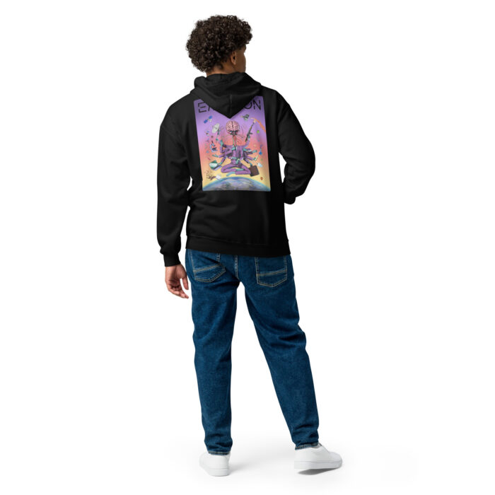 Unisex Zip Hoodie, Embroidered Logo /// The Operating System - Image 5