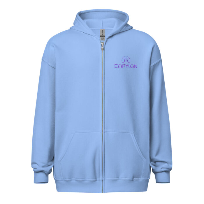 Unisex Zip Hoodie, Embroidered Logo /// The Operating System - Image 21