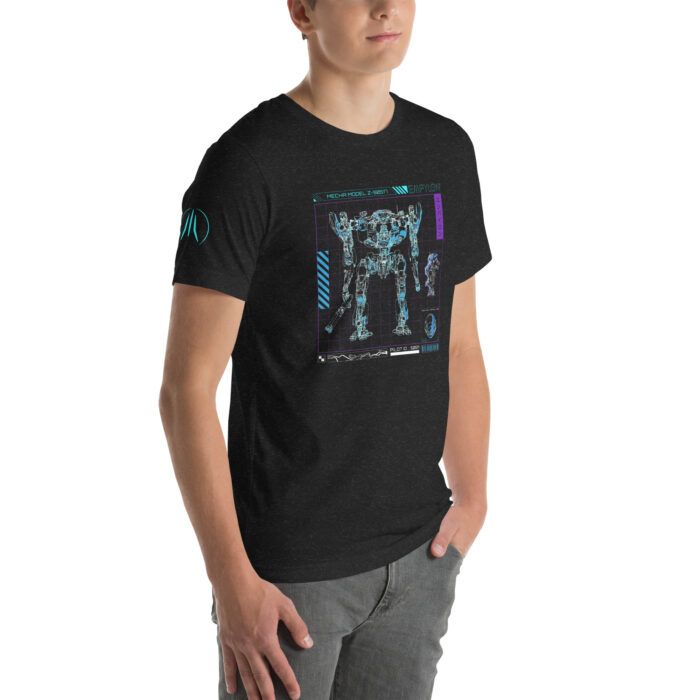 Unisex T-shirt /// Mecha Diagram - Image 4