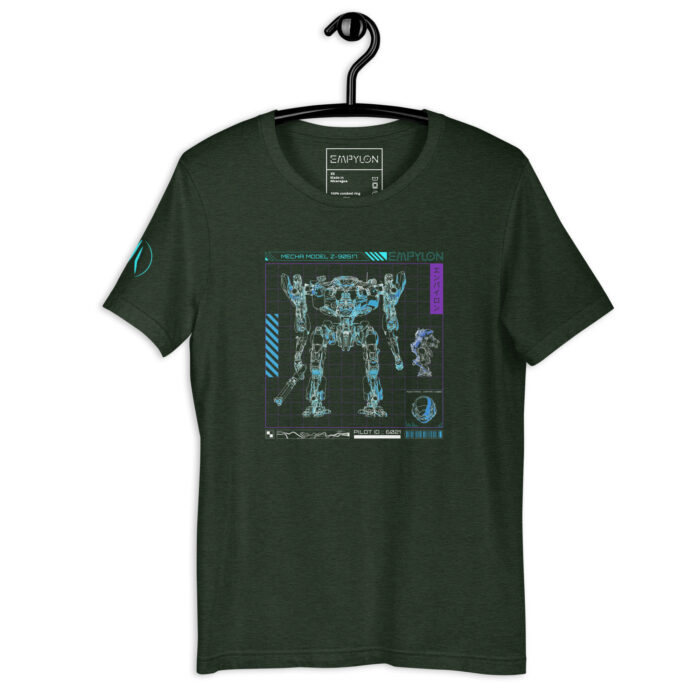 Unisex T-shirt /// Mecha Diagram - Image 9